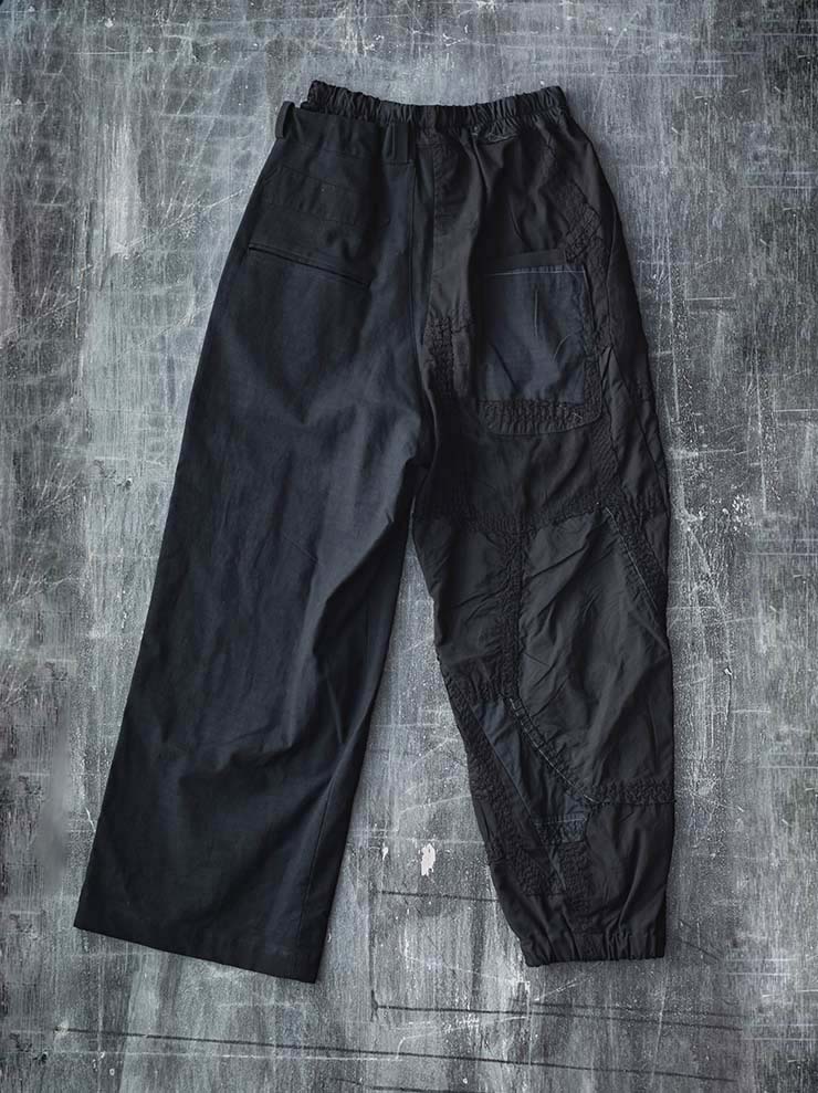 By Walid<br>MENS デイヴィストラウザー / BLACK L