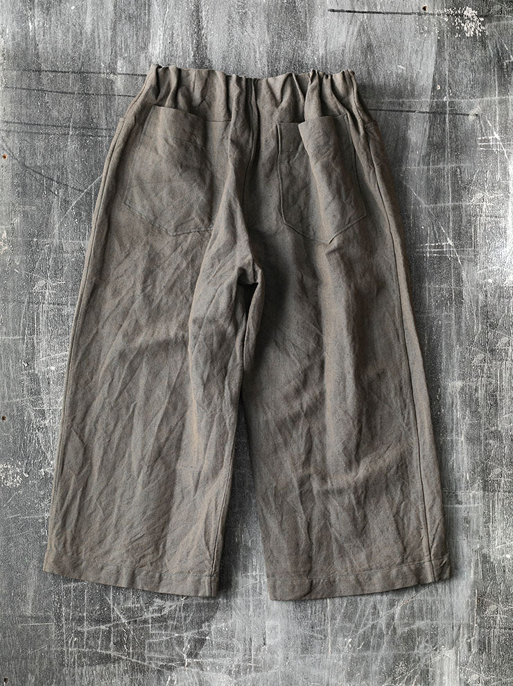 ATELIER SUPPAN<br>WOMENS LIGHT WOOL TROUSERS / W26-43