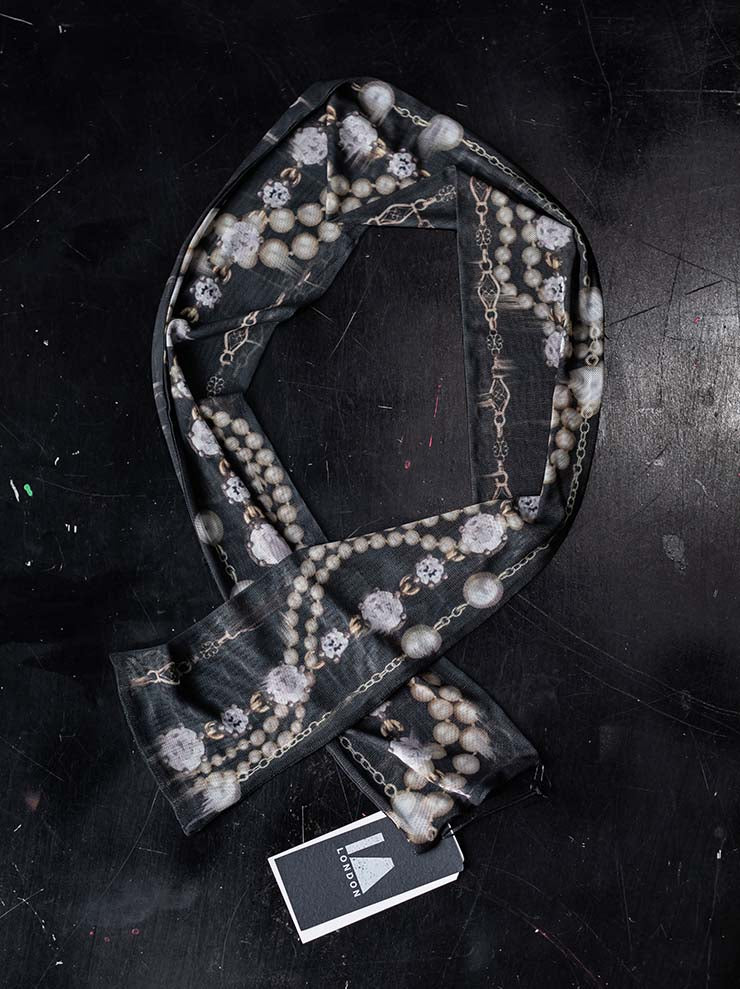 IA LONDON<br>MINI SCARF / HANCOCKS