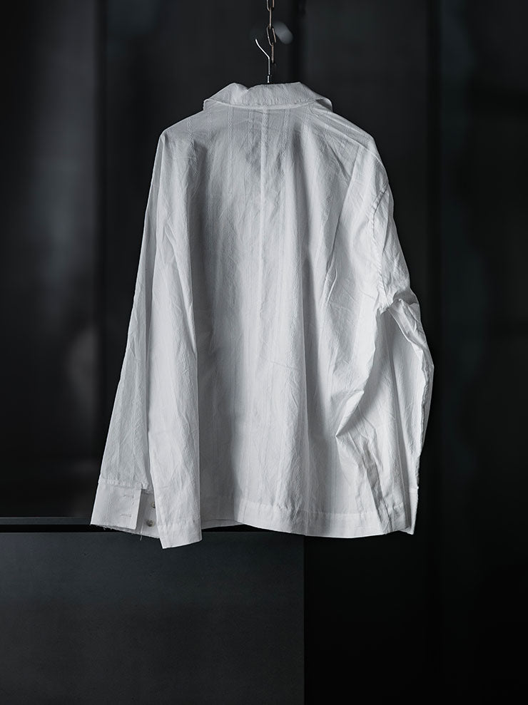 MONAD<br>Bray Over-shirt / White