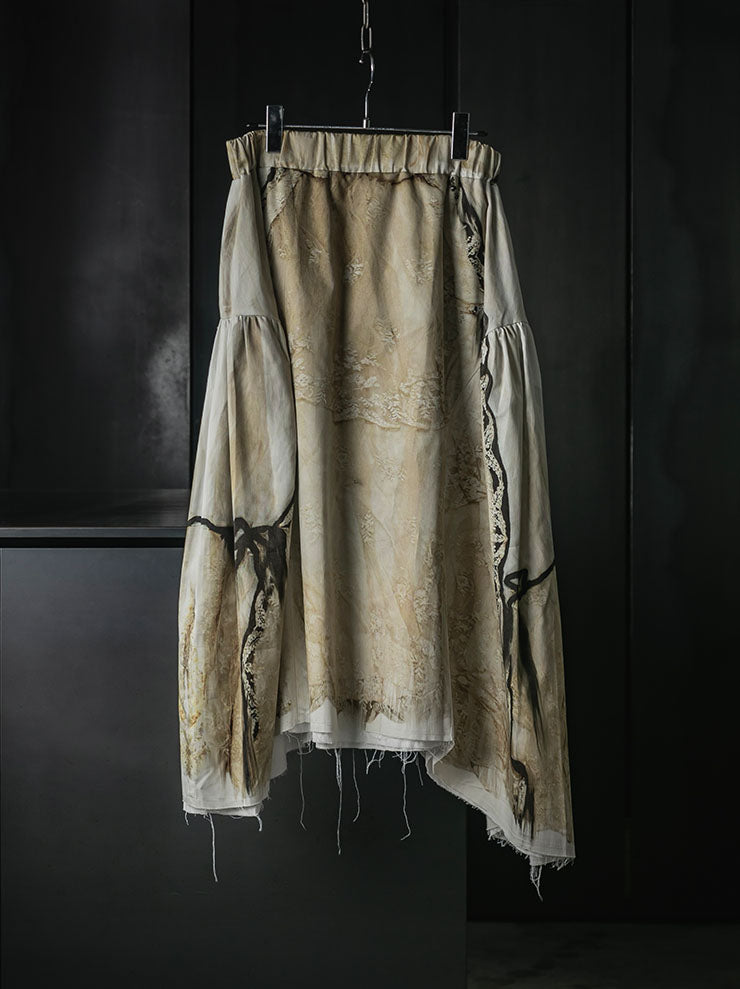 IA LONDON<br>MOONLIGHT ROSES SKIRT / LACE DRESS PRINT