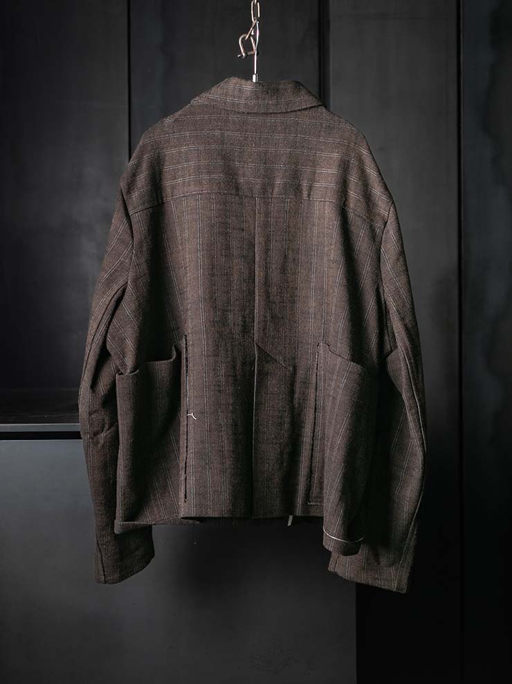 WRIGHT + DOYLE<br>UNISEX ATHIR JACKET / BARK