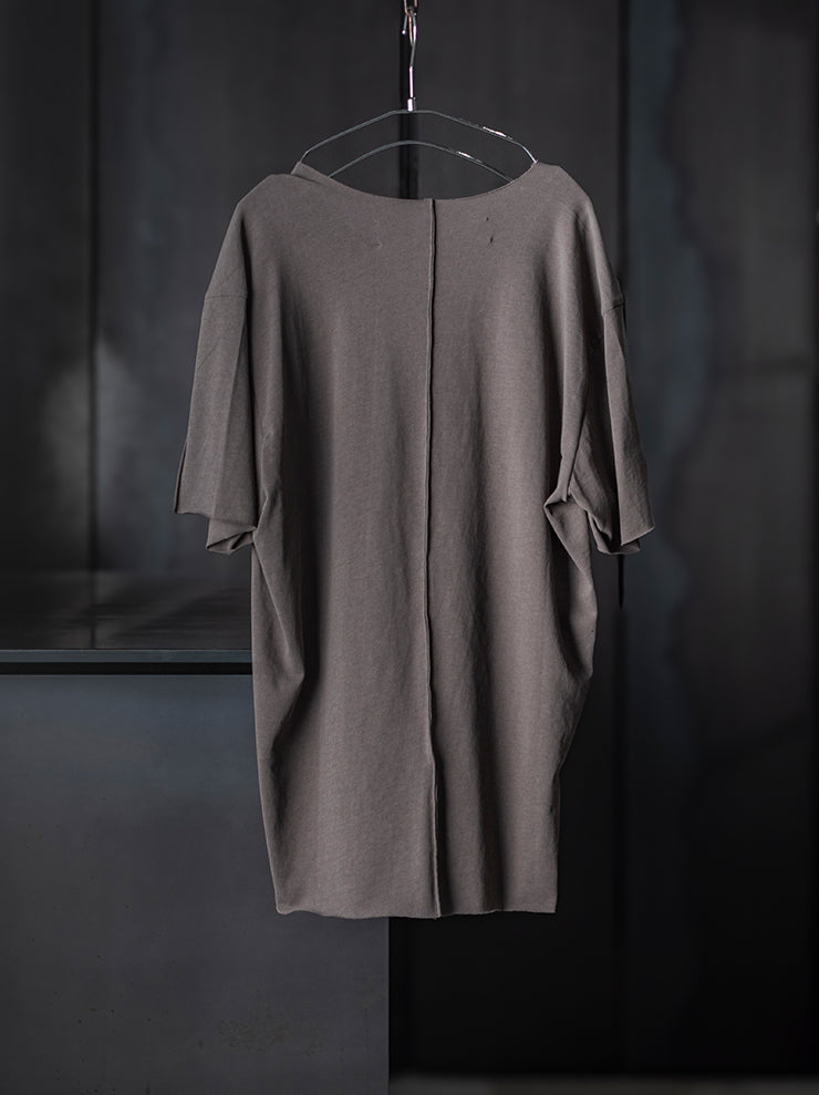 individual sentiments<br />UNISEX ベーシックショートスリーブTシャツ / BROWN GRAY