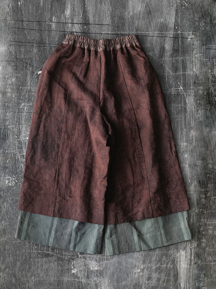 By Walid<br>MENS MCLAREN TROUSER / BROWN / SIZE L