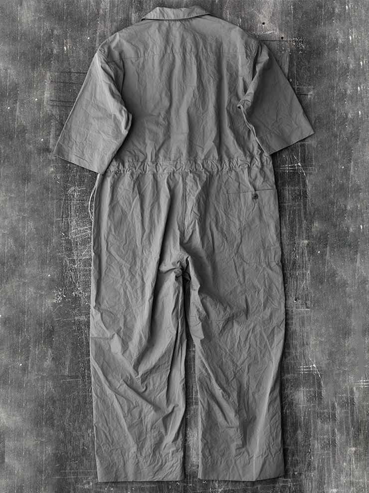 CASEY CASEY<br> WOMENS FABIANO JUMPSUIT / LIGHT GRAY