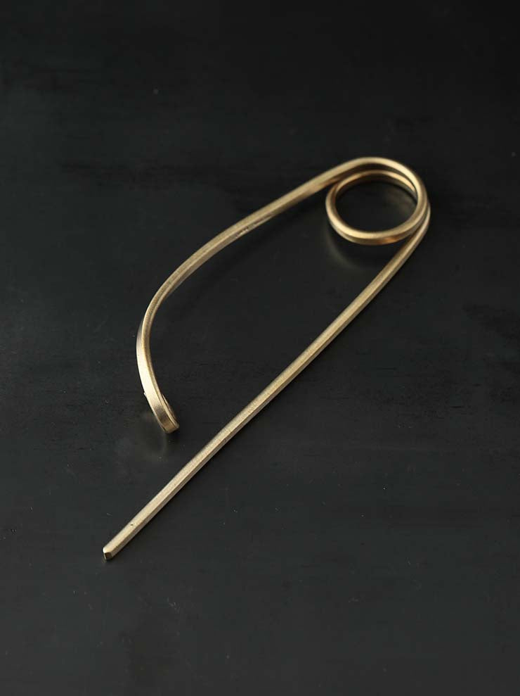 UMA WANG × DETAJ<br> HOLDER RING BRASS RING / MATTE GOLD