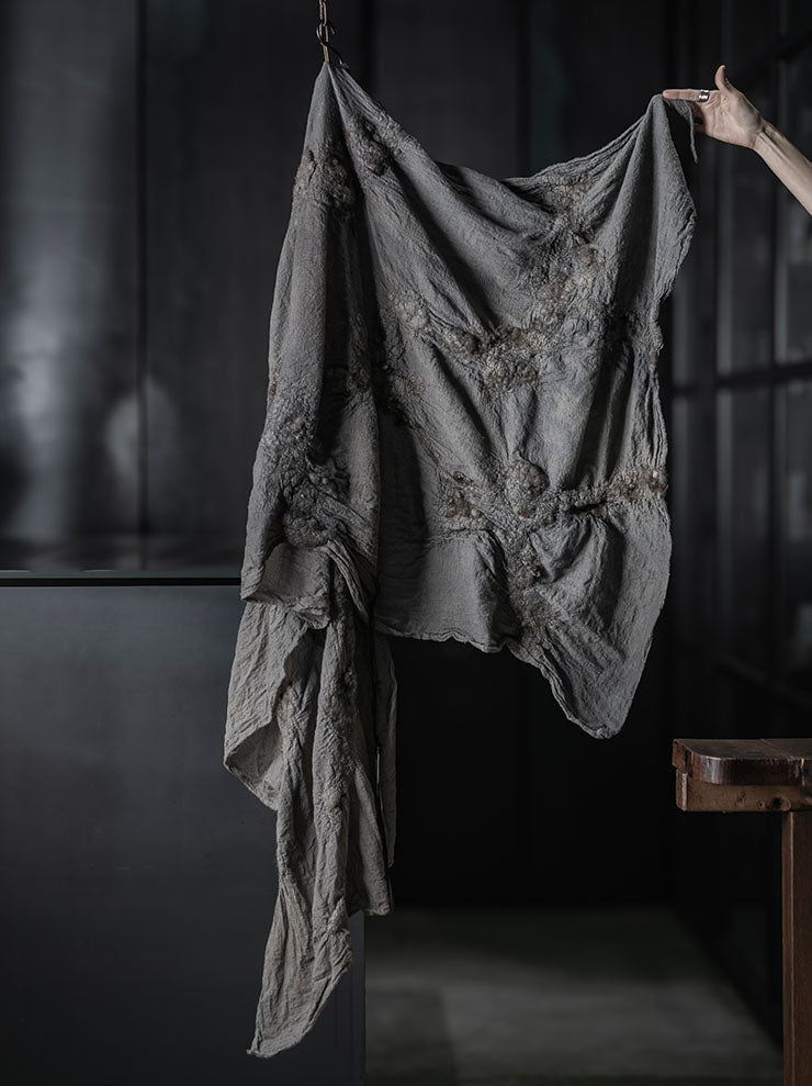 BIEK VERSTAPPEN<br>FELTED WOOL SCARF