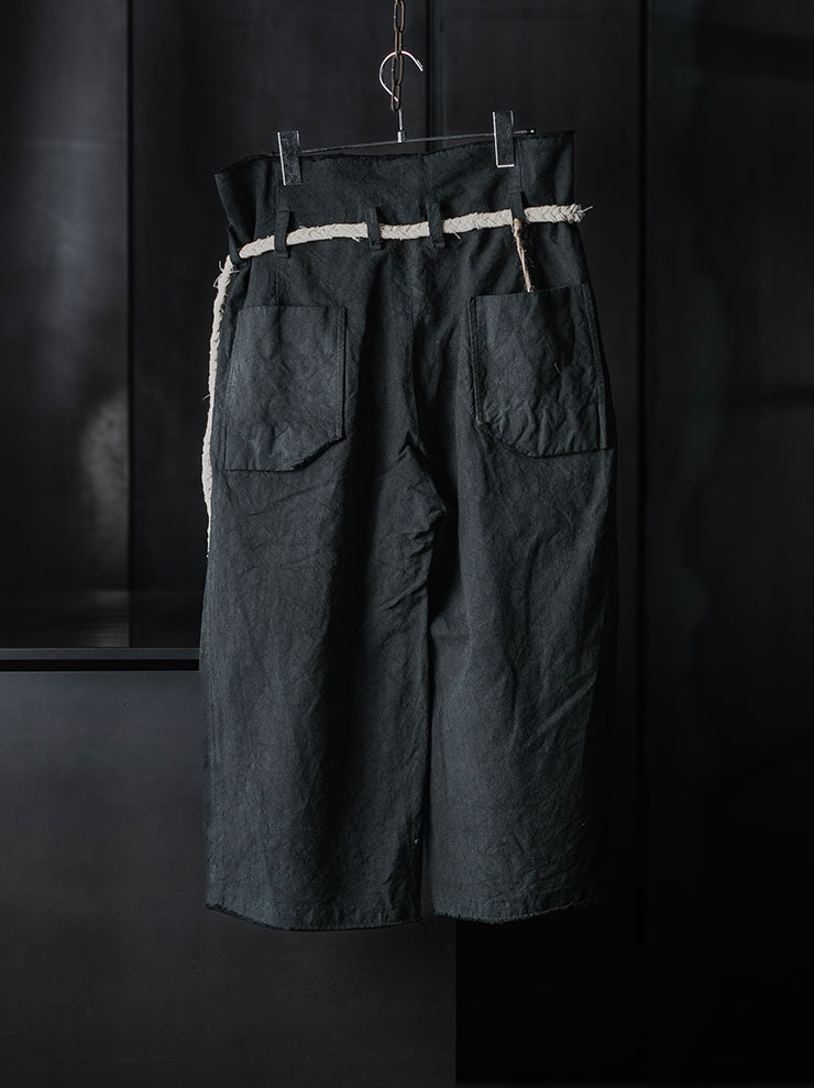 MONAD<br>Nakamura Shorts / Handdyed GreyNakamura-Shorts