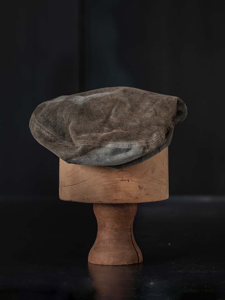 HORISAKI<br> ONE OF A KIND COLLECTION Cotton Beret OOAK24 NO.10 / MULTI