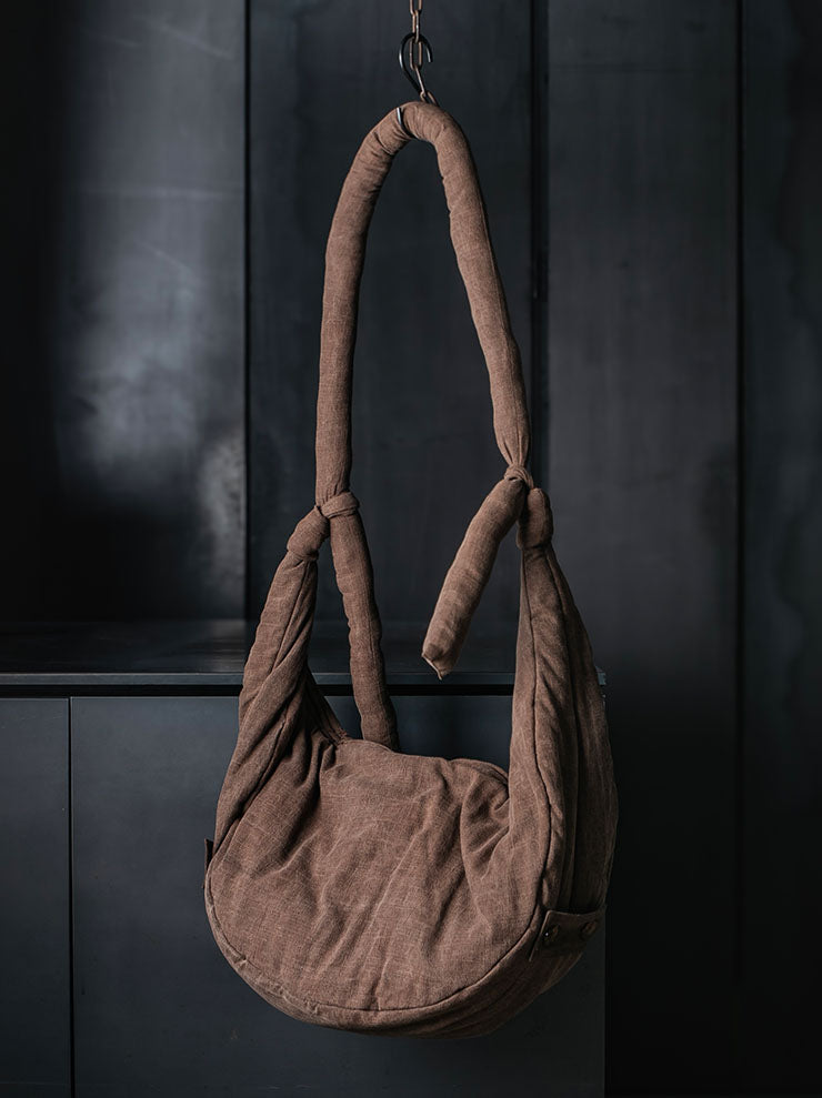 GATHERING<br>ROLY POLY BAG / BROWN