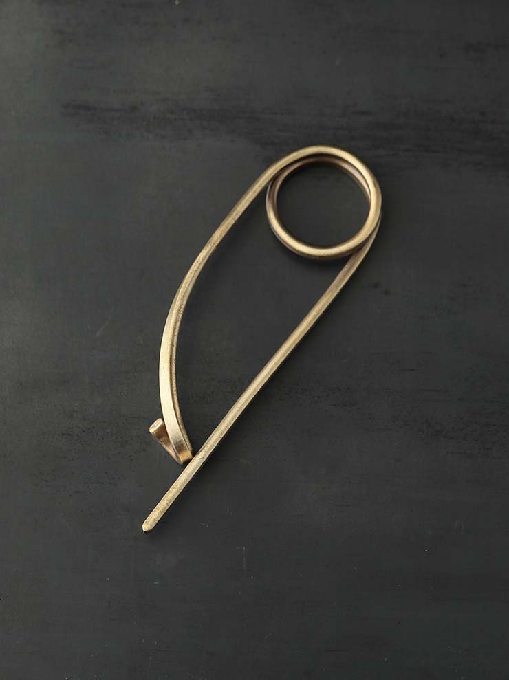 UMA WANG × DETAJ<br>HOLDER RING BRASS RING / MATTE GOLD