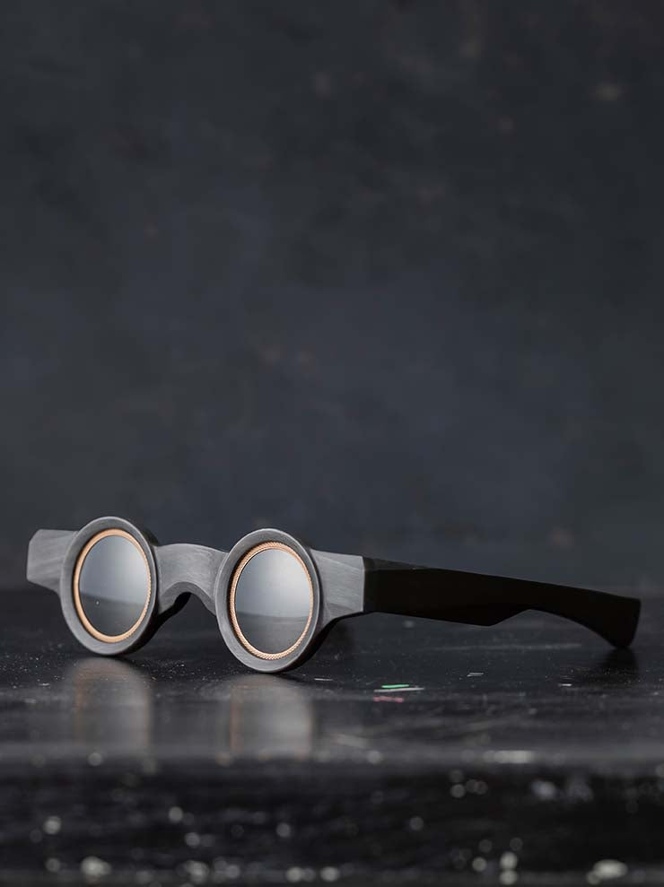 RIGARDS × ZIGGY CHEN<br/>GENUINE HORN フレームサングラス / BLACK / RG1940ZC