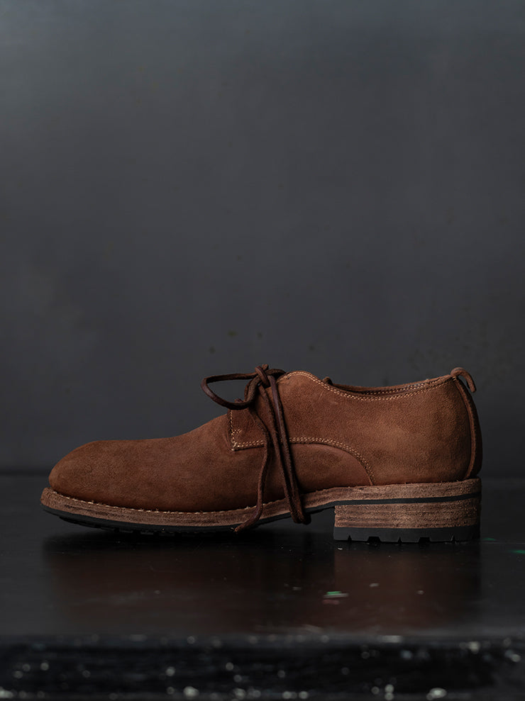 GUIDI & ROSELLINI<br>MENS クラシックダービーシューズ MOROSINO_OLD AT / VACCHETTA REVERSE
