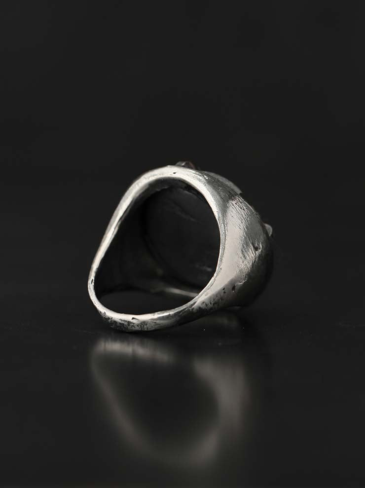 DETAJ<br> PIN SILVER RING