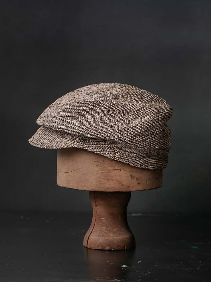 HORISAKI<br>TOQUILLA STRAW HAT SHNLK - ss26 / CAMEL