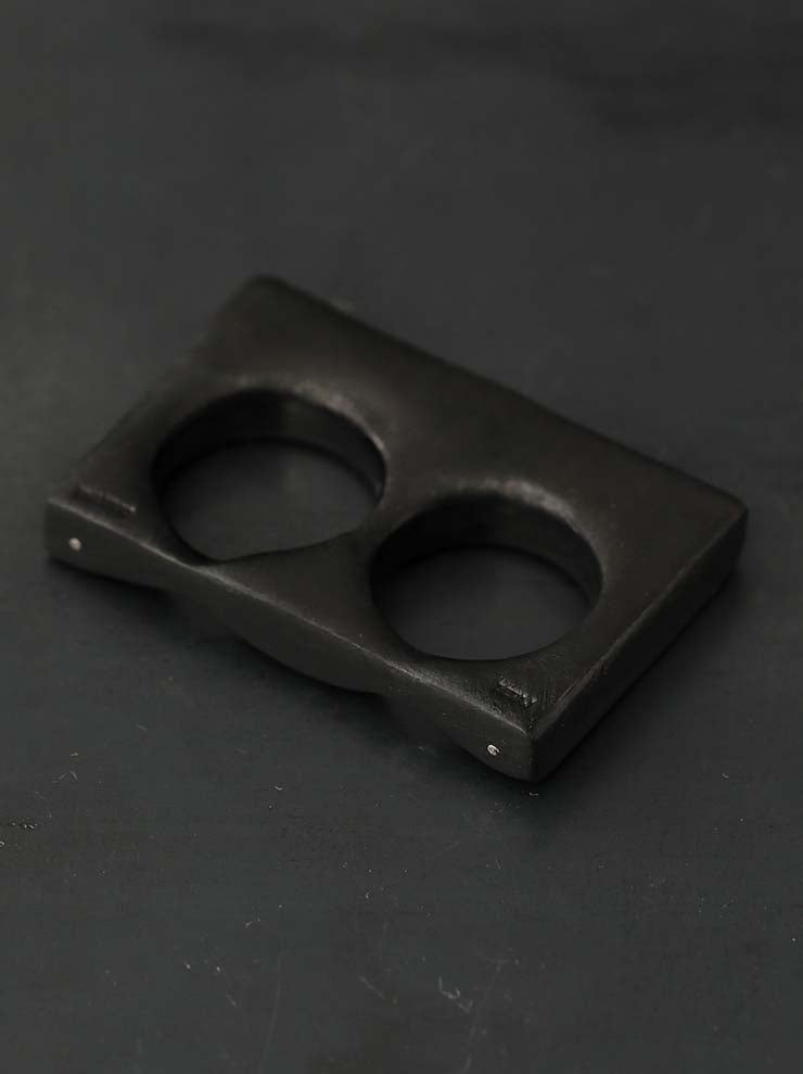 UMA WANG × DETAJ<br>WOOD RING / VINTAGE BLACK