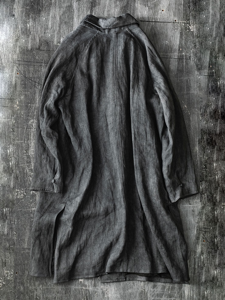 ATELIER SUPPAN<br>MENS HEMP COAT / W26-01