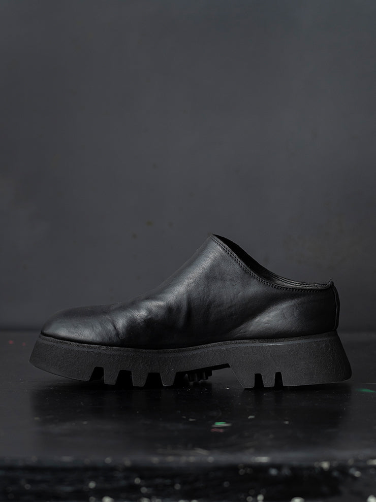 GUIDI<br>WOMENS サボシューズ ZO01V BLKT / SOFT HORSE FULL GRAIN