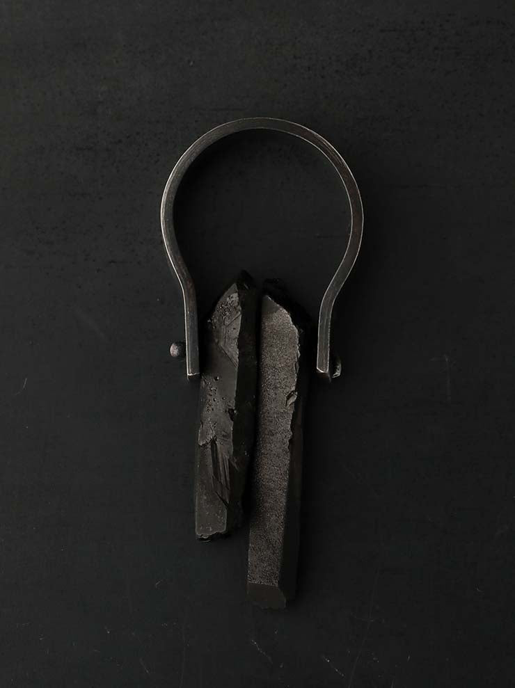 DETAJ<br> MINERAL SILVER RING