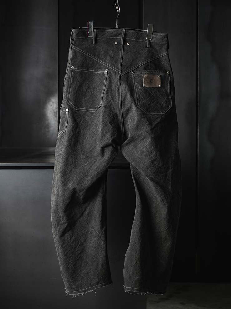 EVAN SCOTT MONROE<br>Bellow Trousers / Sumi Ink, Charcoal