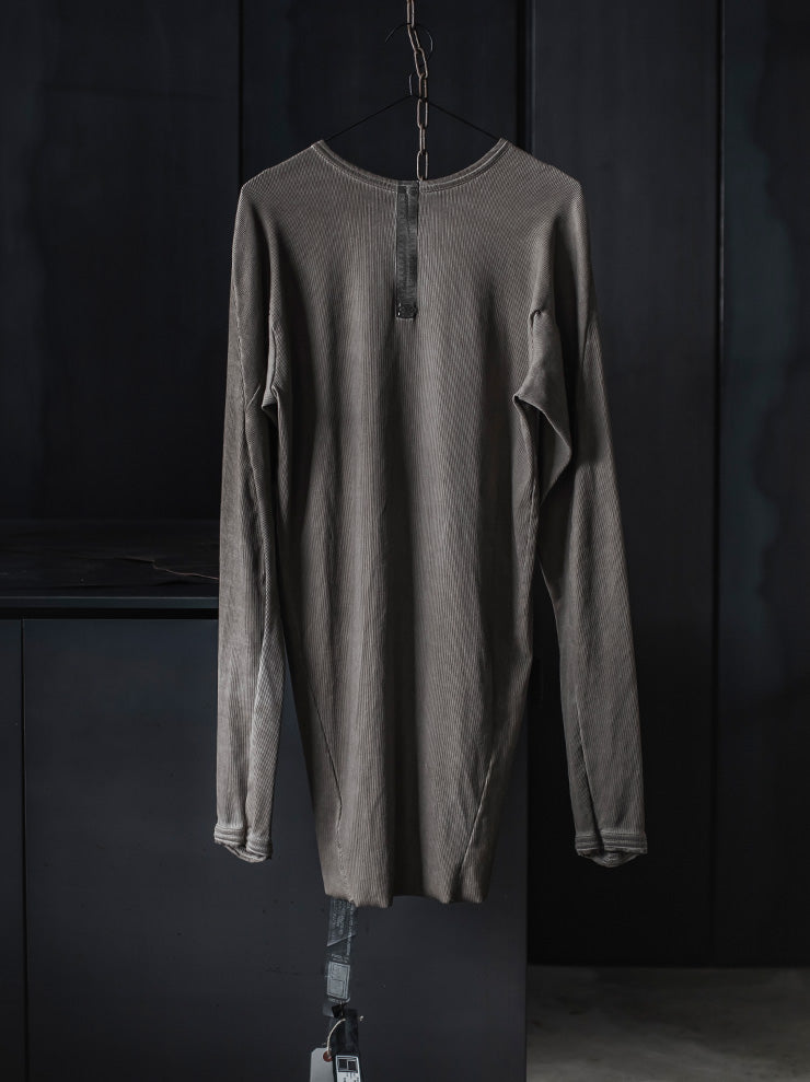 69 by ISAAC SELLAM<br>MENS セミラグランロングスリーブTシャツ /  TAUPE