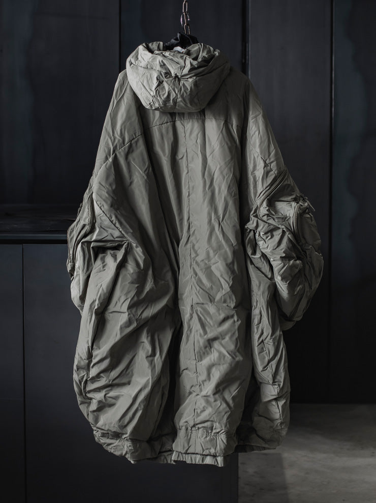 RUNDHOLZ DIP<br> WOMENS loose silhouette down coat / SCHILF