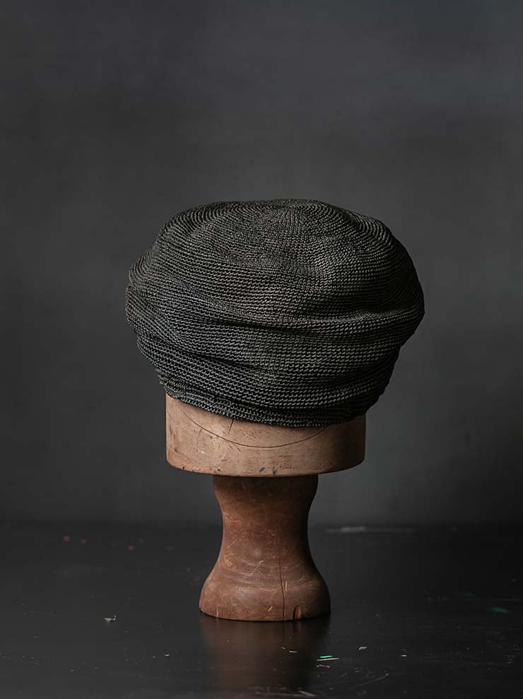 HORISAKI<br>TOQUILLA STRAW HAT SHNLK - ss26 / GREY / SIZE M-L