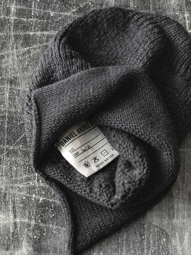 DANIEL ANDRESEN<br>スプリットニットキャップ / Charcoal