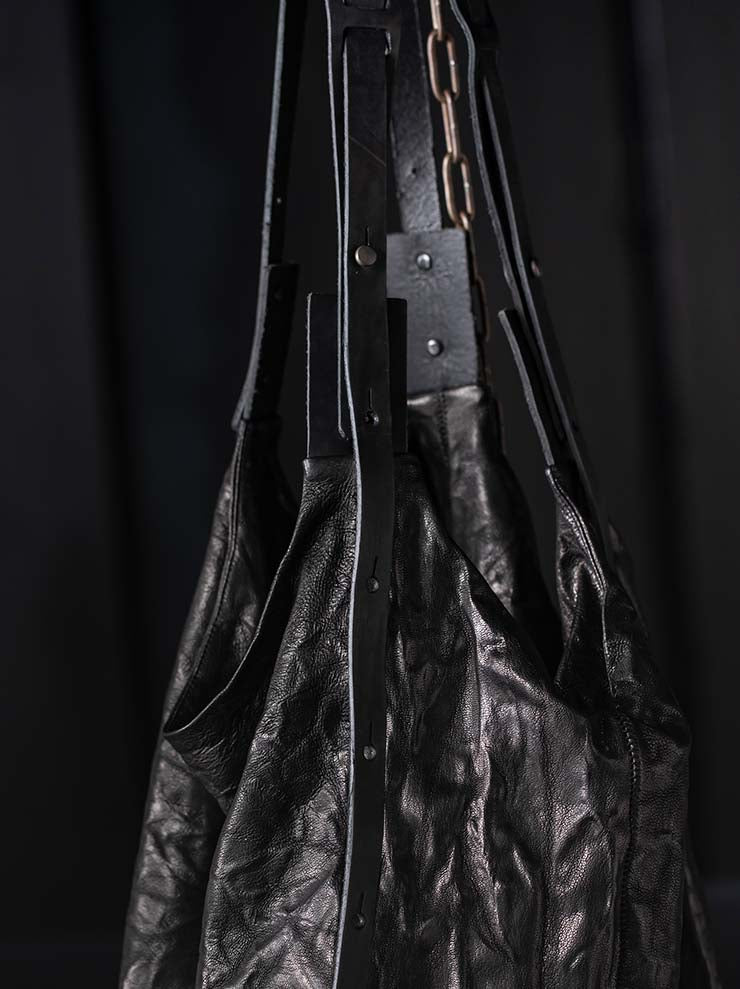 ISAAC SELLAM<br> Tote bag / NOIR