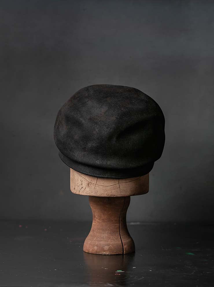 HORISAKI<br> Beaver fur felt hat BHNLK - ss26 / BLACK HB