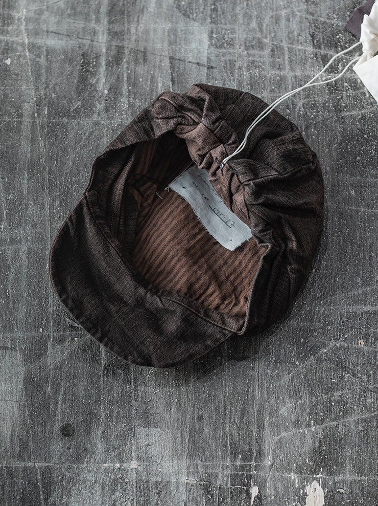ATELIER SUPPAN<br> UNISEX LINED COTTON CAP
