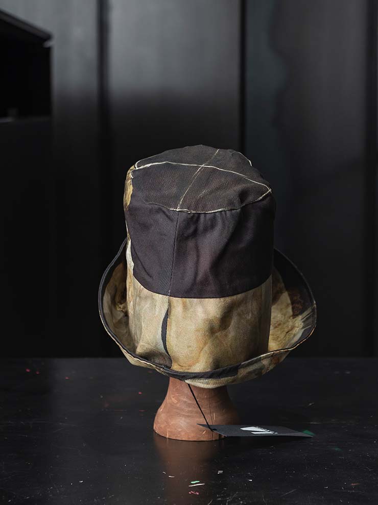 IA LONDON<br> PILGRIM HAT / LACE BOW PRINT