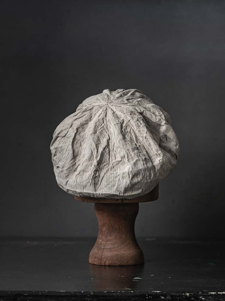 HORISAKI<br>LIMITED EDITION コットンリネンキャップ OOAK26 NO. 080 / VARIOUS