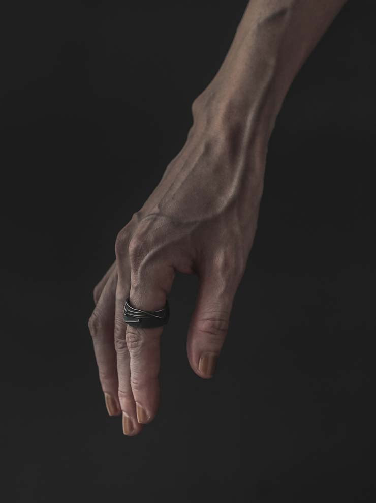 DETAJ<br>PIN SILVER RING