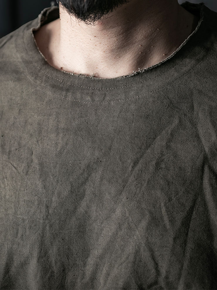 GATHERING<br>UNISEX BEEKEEPER SHIRT / DYED GREY