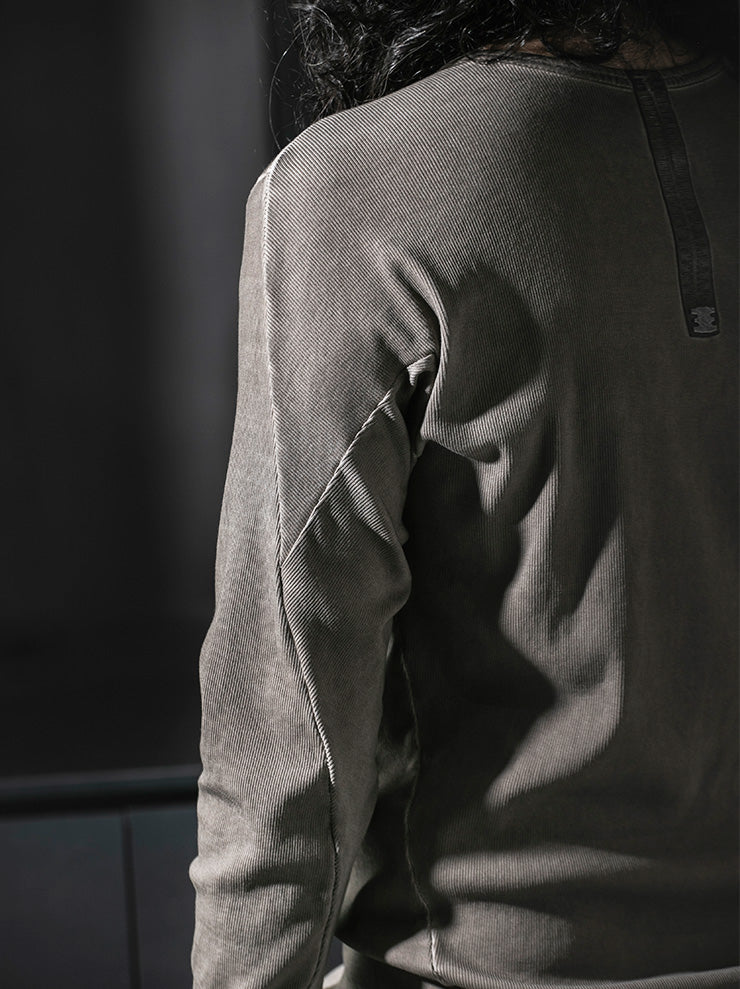 69 by ISAAC SELLAM<br>MENS セミラグランロングスリーブTシャツ /  TAUPE