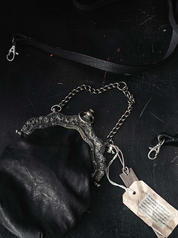 MDK – MIRANDA KALOUDIS <br>ANFALD BAG B / BLACK - Exclusively made for 24TH OF AUGUST