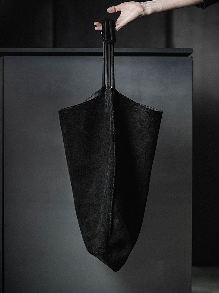 GUIDI<br> Shopper bag RF01 BLKT / SOFT HORSE REVERSE