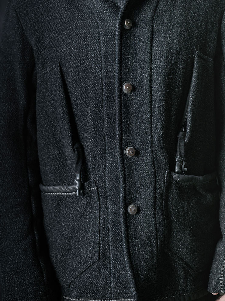 69 BY ISAAC SELLAM<br> MENS Worker Jacket / UNIQUE