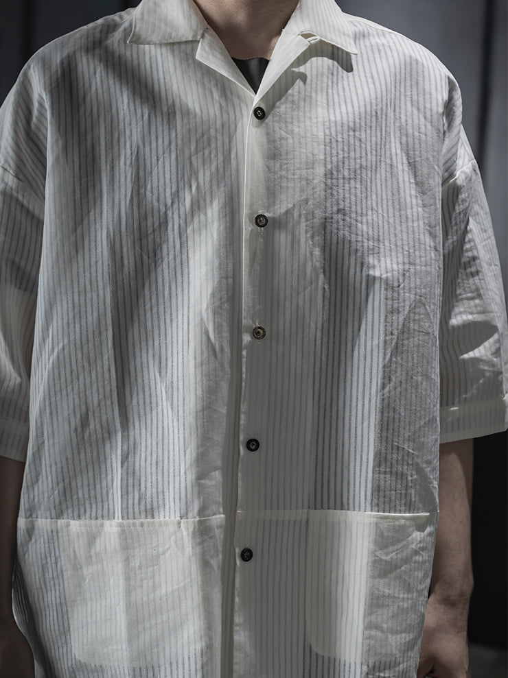 individual sentiments<br> UNISEX bowling shirt / WHITE