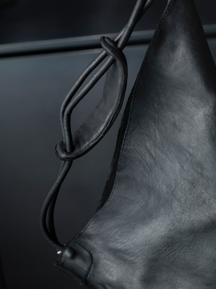 GUIDI<br>レザーショッパーバッグ RF01 BLKT / SOFT HORSE FULL GRAIN