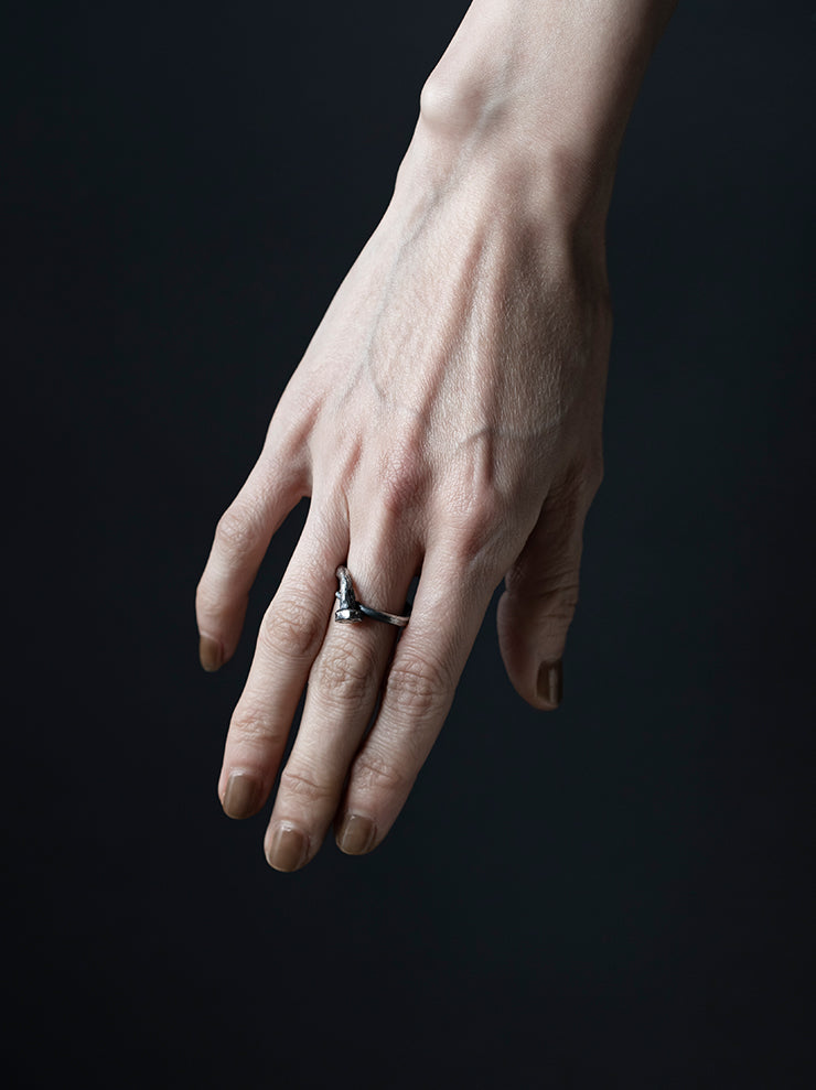 DETAJ<br> SILVER RING / RE-R12