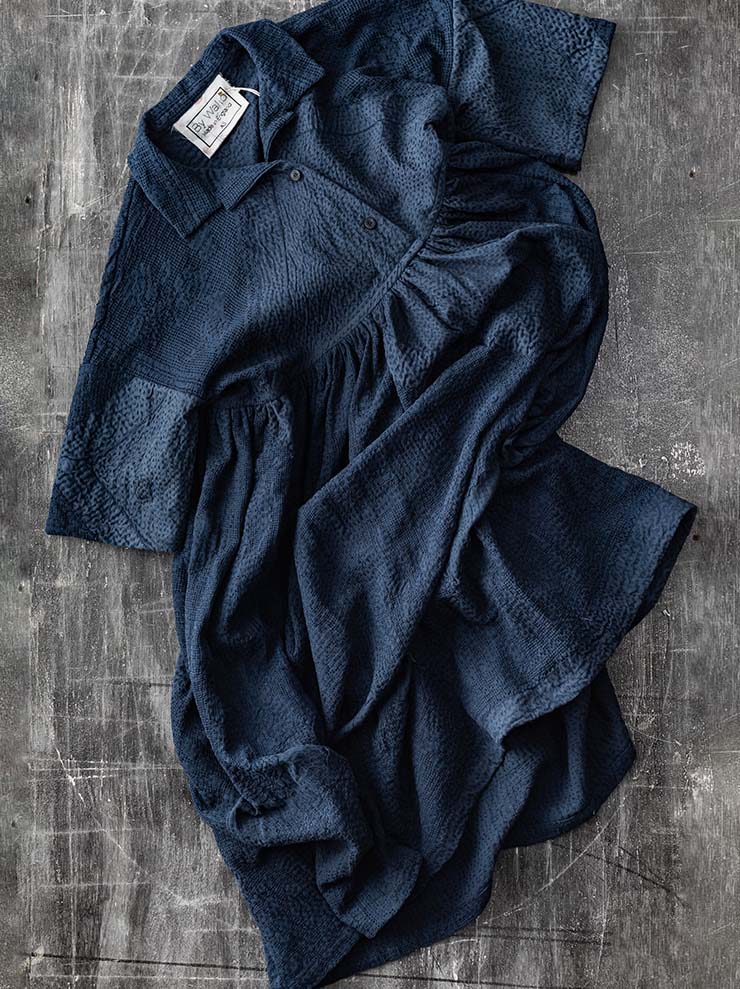 By Walid<br> WOMENS WEDNESDAY DRESS / INDIGO / SIZE XS