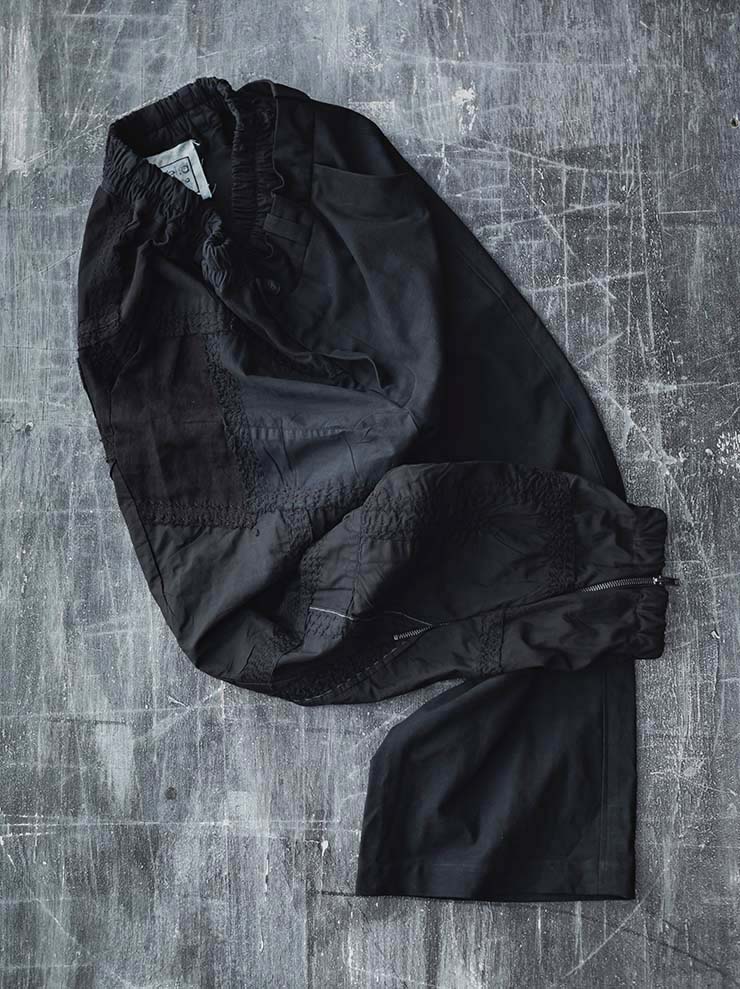 By Walid<br>MENS デイヴィストラウザー / BLACK L