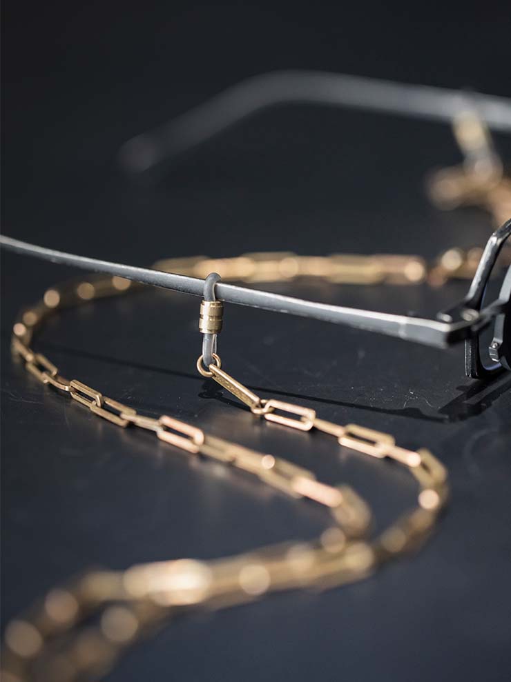 RIGARDS<br> Eyewear (sunglasses) chain / COPPER PATINA / AT002