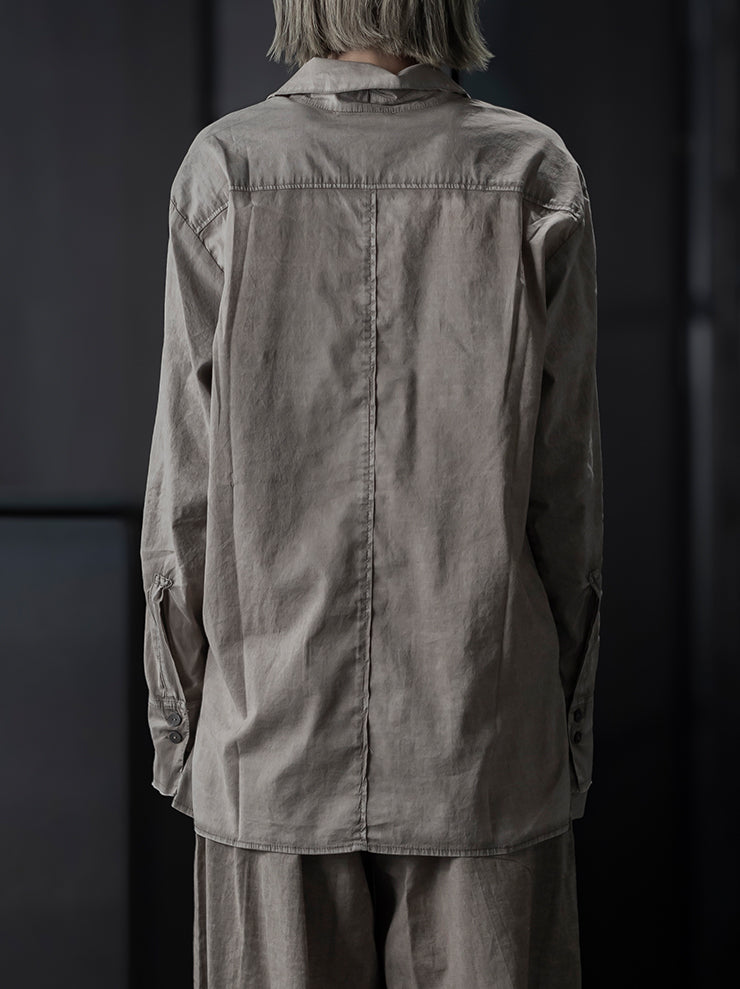 TOTUM<br> WOMENS Double Layer Cuff Shirt / Dune