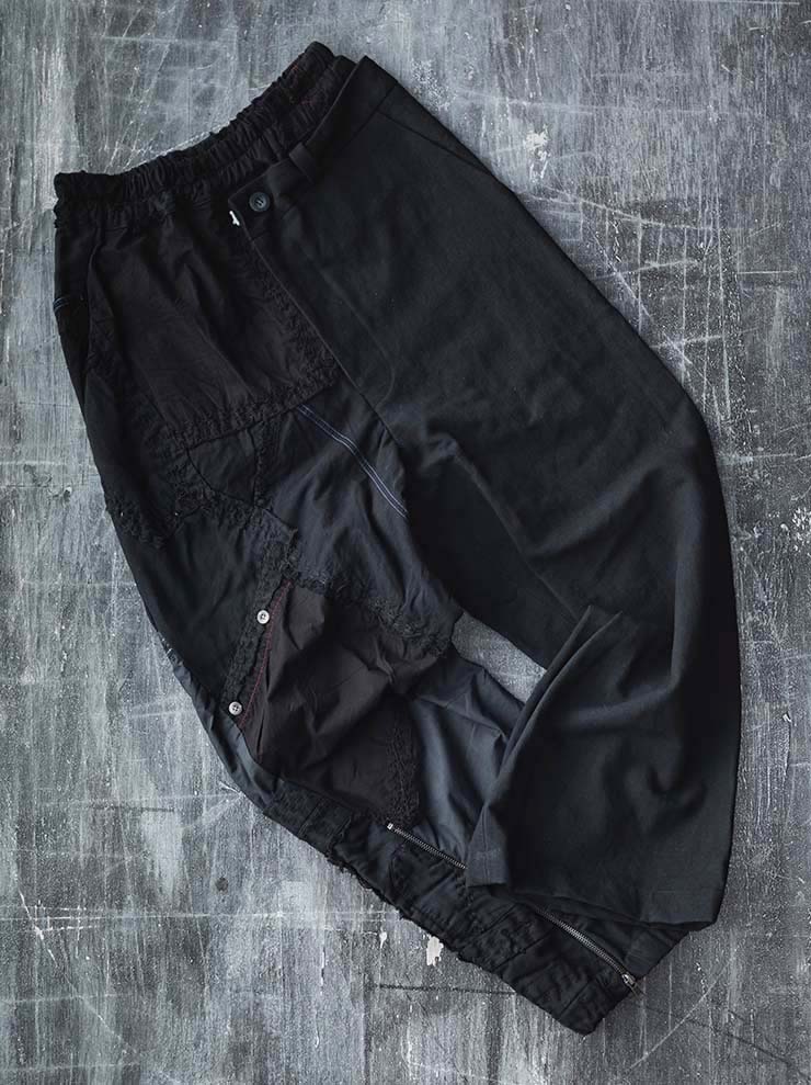 By Walid<br> MENS Davis Trousers / BLACK M