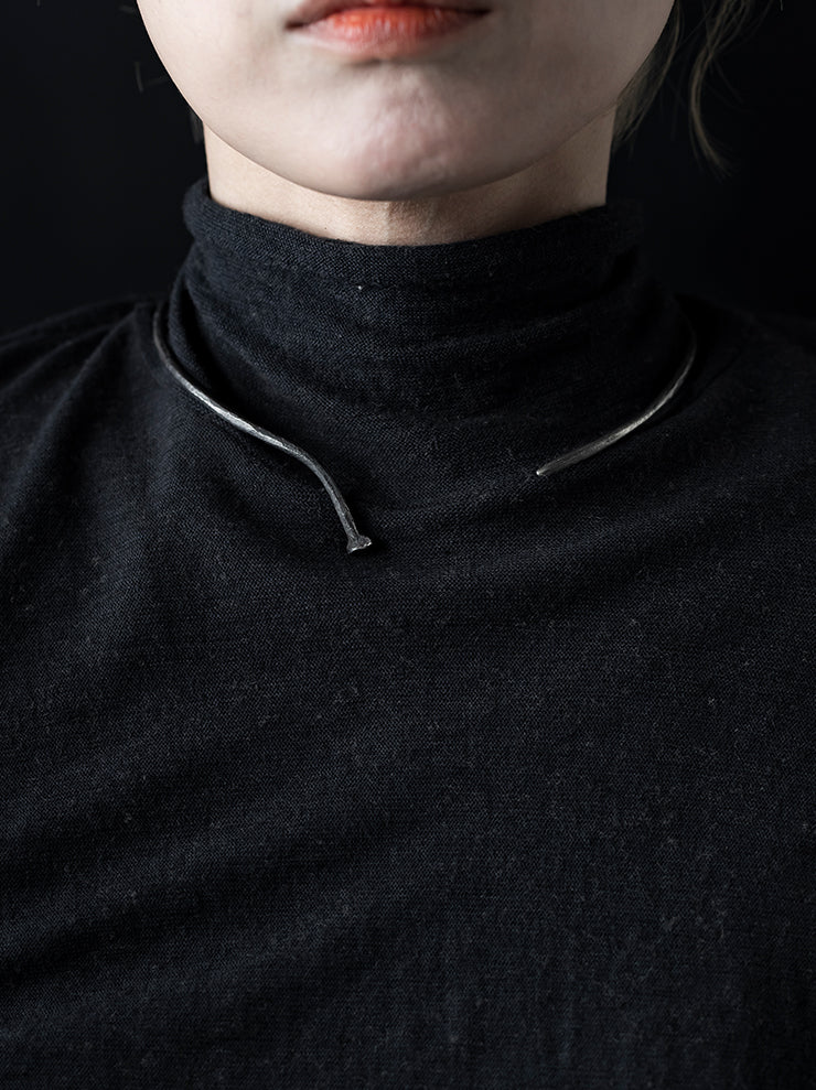 DETAJ <br>SILVER NECK LACE / RE-N01