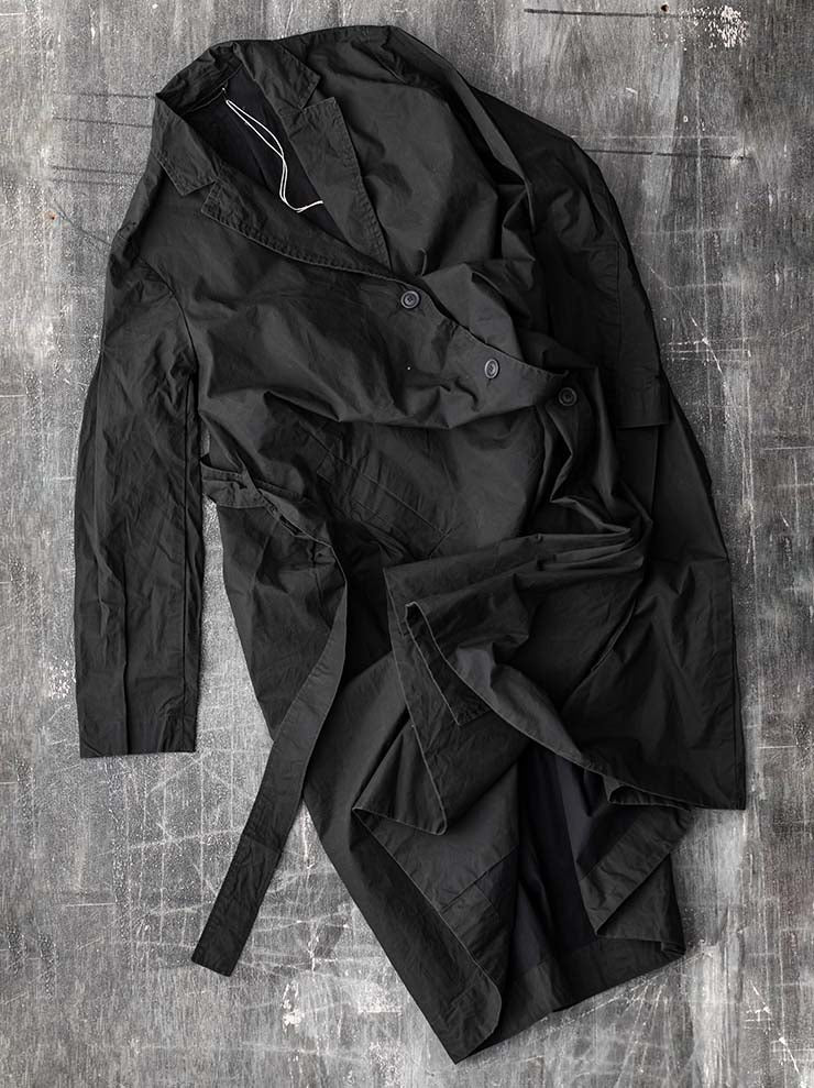 CASEY CASEY<br> WOMENS SUISES coat / DARK GREEN