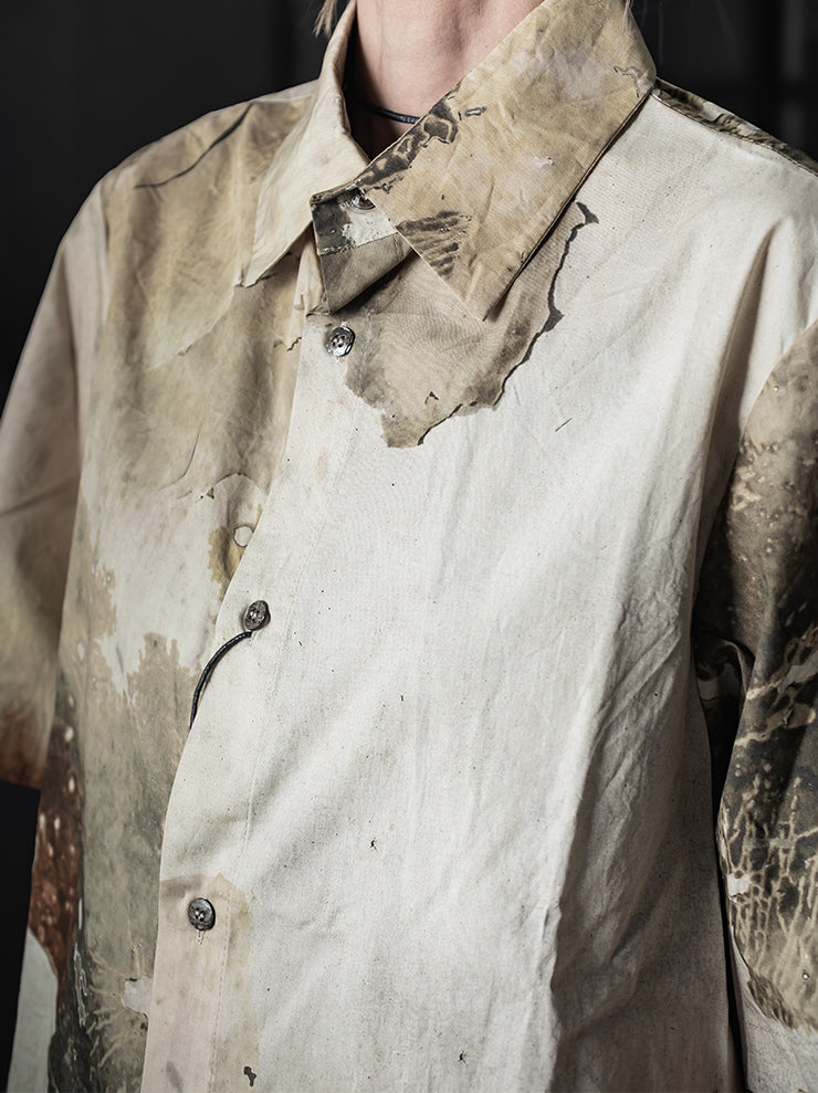 K’ANG <br>Unisex relaxed-fit short sleeve shirt / SUNBURN